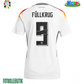 Tyskland Niclas Fullkrug #9 Hemmatröja EM 2024 Kortärmad